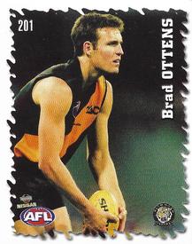 2000 Select AFL Stickers #201 Brad Ottens Front
